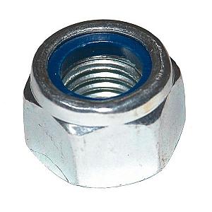 Type P, Class 8 Hexagon Nyloc Nuts, Steel Zinc Plated, DIN 982