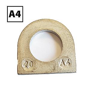 Stainless Steel Square Taper Washer 5 Degree A4
