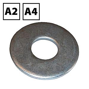 Stainless Steel Form G Washers A2 & A4 DIN 9021 BS4320