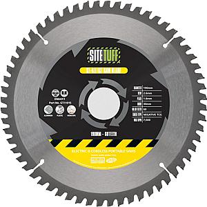 Site Tuff TCT Aluminium Cutting Blades for Luminium & Worktops ST-ALI