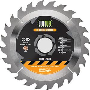 Site Tuff TCT Wood Blades for Corded Circular Saws ST-CORD