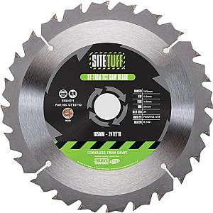 Site Tuff TCT Wood Blades for Cordless Circular Saws ST-TRIM