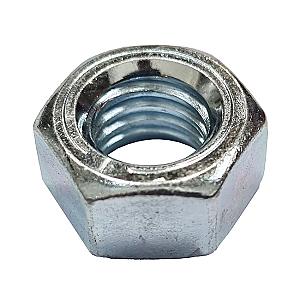 UNC Haxagon Full Nuts, Zinc Plated