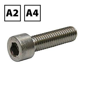 Stainless Steel Socket Cap Screw DIN 912 A2 & A4