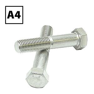 A4 (316) Stainless Steel Hexagon Bolts DIN 931