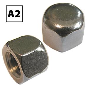 Stainless Steel Cap Nuts A2 (304) DIN 197