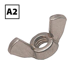 Stainless Steel Wing Nuts A2 (304) ANSI B18.17