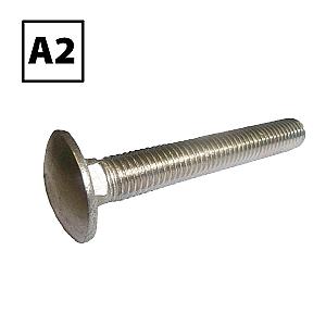 Stainless Steel Coach Bolts Only A2 (304)