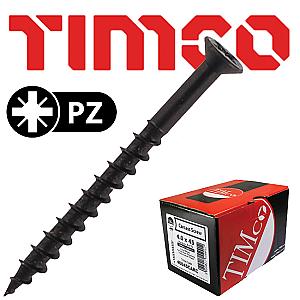 Timco Countersunk Pozi No.2 Carcass Screws