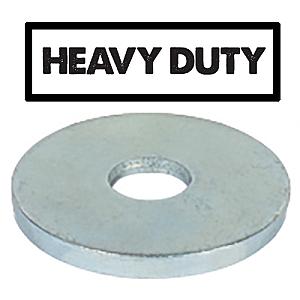 Timber Construction Heavy Duty Washer 100HV & 200HV Mild Steel Bright Zinc Plated DIN 1052 / DIN 7349