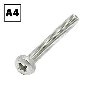 Machine Screws Pan Pozi Stainless Steel A4 (316)