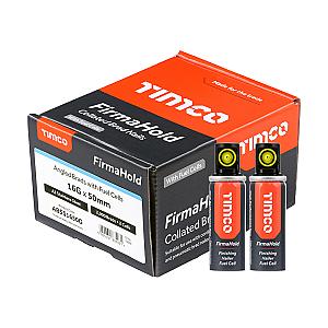 Firmahold Angled Collated Brads WITH GAS