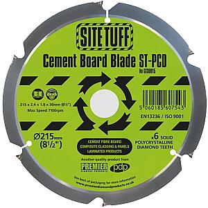 Site Tuff PCD Cement Board Saw Blades ST-PCD