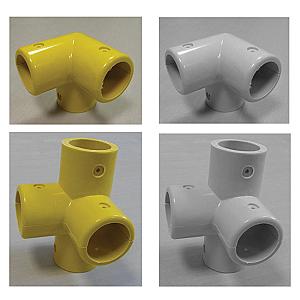 Glass Reinforced Plastic (GRP) Handrail Fittings
