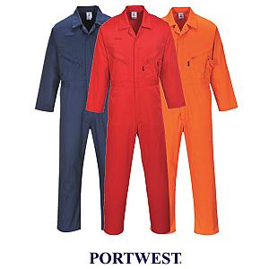 Portwest Safety Zip Front Overalls