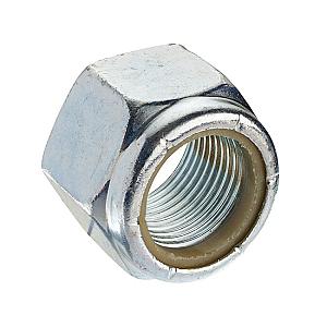 UNF Hexagon Nylon Insert Nuts, Type P, Bright Zinc Plated