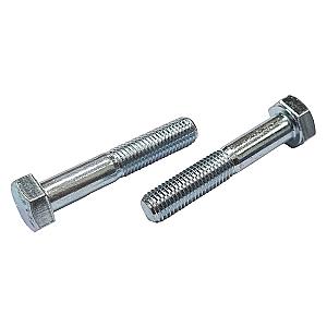 UNF Hexagon Bolts, Grade S, SAE Grade 5 (8.8) Zinc Plated