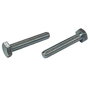 UNF Hexagon Set Screw, Grade S, SAE Grade 5 (8.8) Zinc Plated