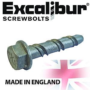 Excalibur Flange Hexagon Head Screwbolt