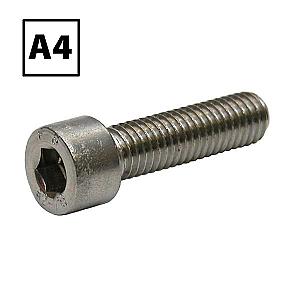 A4 (316) Stainless Steel Socket Cap Screw DIN 912