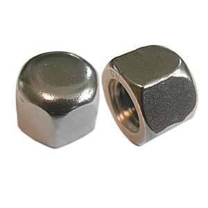 Cap Nuts, Steel Bright Zinc Plated DIN 917