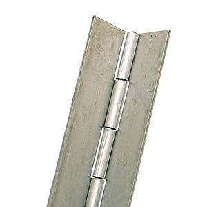 Continuous Piano Hinge, Self Colour & Stainless Steel
