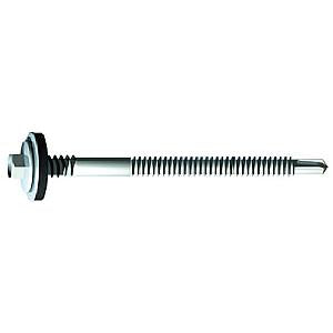 Timco Hex Composite Panel Self Drill Screw Light 5mm steel, with washer