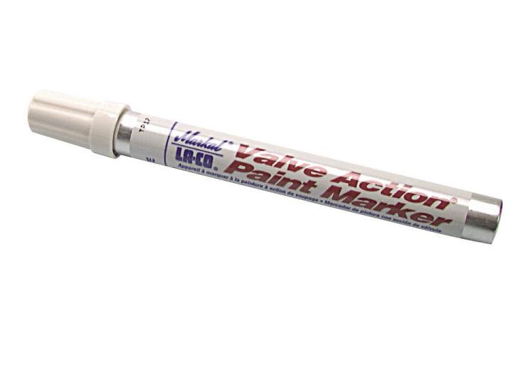 Markal White Valve Action Paint Marker 96820