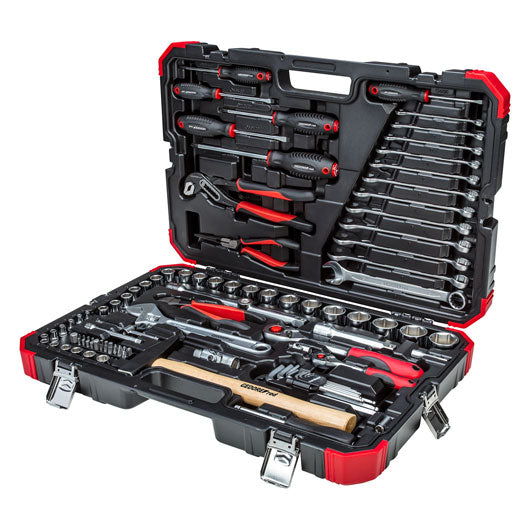 Gedore Red 100 Piece 1/2" & 1/4" Socket Tool Set R46003100