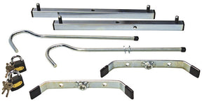 Zarges Roof Rack Clamps Comes With 2 Padlocks - 1 Pair