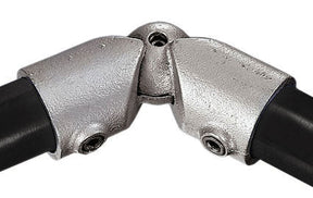 Adjustable Elbow Size 6(G25) BC53-6 125H-B34 Handrail Fitting, Galvanised (Kee Klamp Compatiable