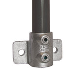 Railing Side Support Horizontal C14 Size 6 (G25) Handrail Fitting, Galvanised (Kee Klamp Compatible 115-6)