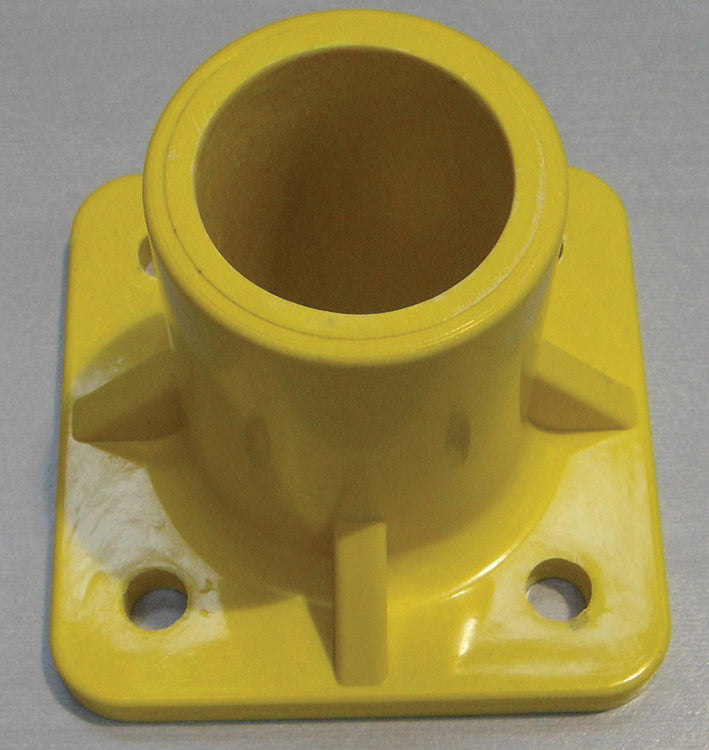 Yellow Round Hole Base Foot (Single piece) MHBFY