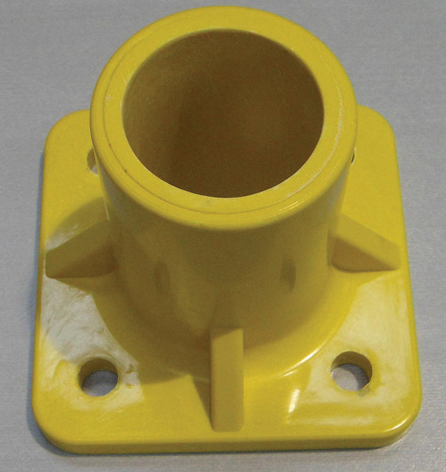 Yellow Round Hole Base Foot (Single piece) MHBFY