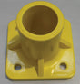 Yellow Round Hole Base Foot (Single piece) MHBFY