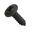 No.6 x 1/2" Black Flange Pozi No.2 Self Tapping Screws Type AB DIN 4174