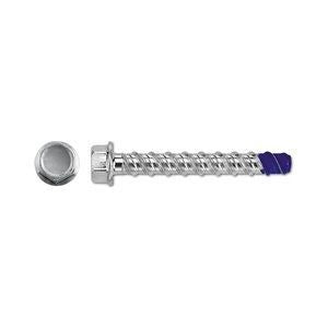 Dewalt M16 x 200 Hexagon Flanged Head Blue Tip 2 Concrete Screwbolt, Bright Zinc Plated, CE Approved