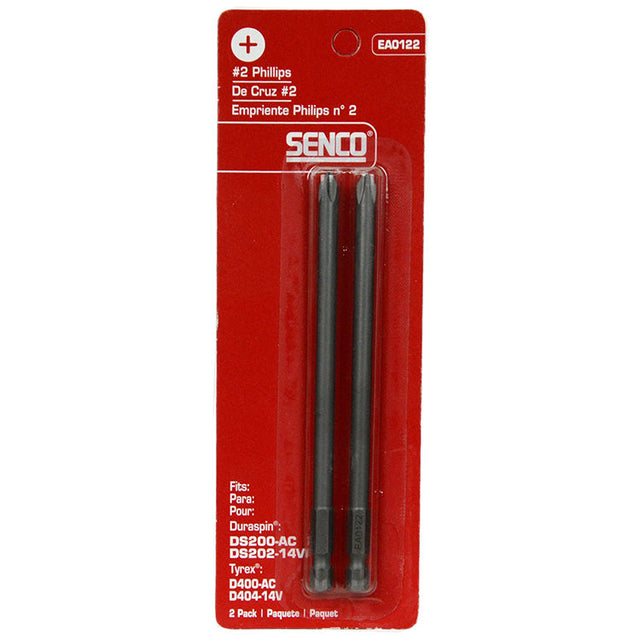 Senco Duraspin Phillips No.2 x 129.5mm Bits For DS200-AC/DS202-14V/DS205-14V