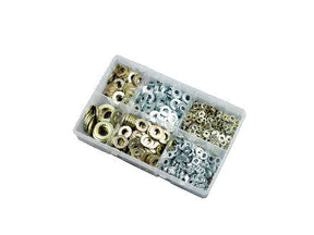 800pce M5-16 Form A Washer Kit. Bright Zinc Plated and Zinc. Kitmaster KM105125