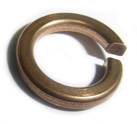 M4 Phosphor Bronze Square Section Single Coil Spring Washers DIN 7980