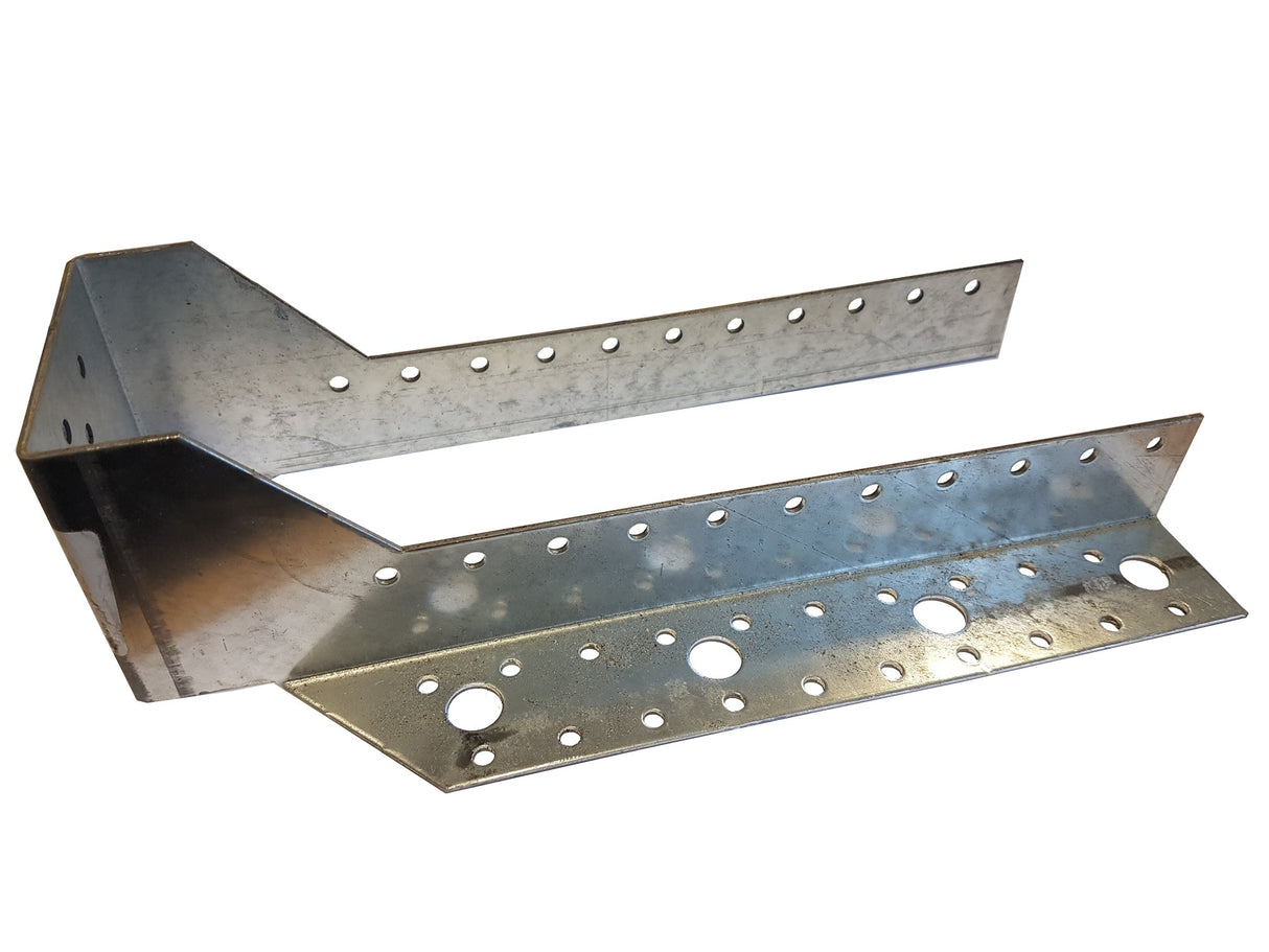 Simpson 76mm x 279mm SAE Heavy Duty U Hanger Galvanised SAE620/76/2
