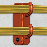 Tidi Patch 2 Hook Self Adhesive & Screw High Tack 2kg Load