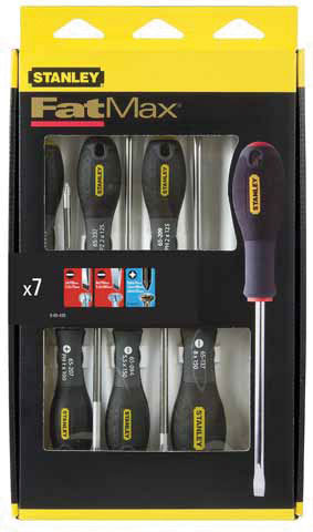 Stanley Fatmax Parallel / Flared & Pozi 7 Piece Set 0-65-245