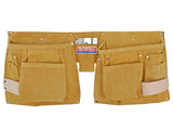 Faithfull Double Tool and Nail Pouch DTNP3