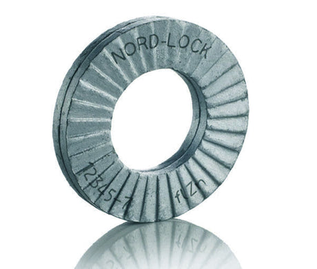 M12 13.0 x 25.4 x 3.4mm Nord-lock Washer Stainless Steel SP A4 NL12SPSS