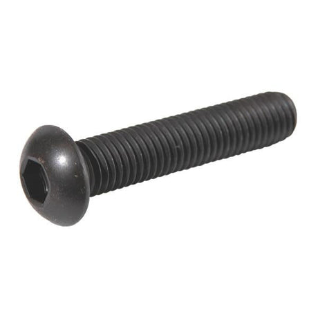 M10 x 25 Self Colour Socket Button Screw, High Tensile Grade 10.9, ISO 7380