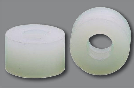 M10 x 30mm OD x  5mm Thick, Nylon 66 Spacer Washer, White