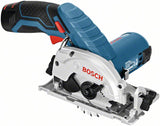 Bosch GKS12V-26 Cordless Circular Saw with 2 x 2.0Ah Batteries (Free 2.0ah Battery & USB Devices Charger)