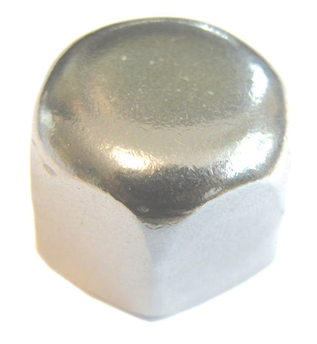 M20 Cap Nut, Steel Bright Zinc Plated DIN 917