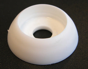 12mm White Security Nut Cover Base 12.2 x 43mm (Similar to RAL 9010)